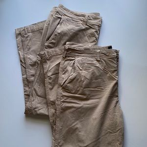 AE Next Level Flex Original Straight Khaki Pants 38x32